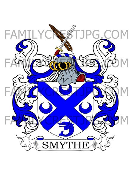 Smythe Family Crest - Scotland