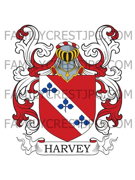 Harvey Family Crest - Ireland
