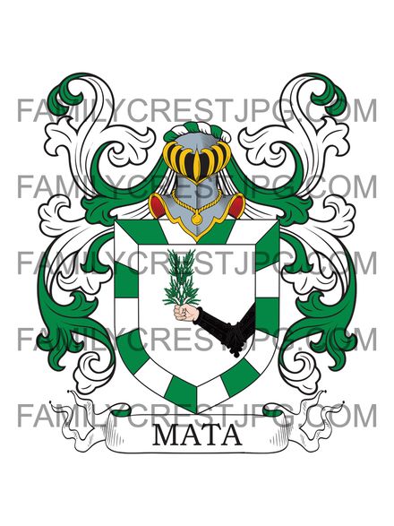 Mata Family Crest