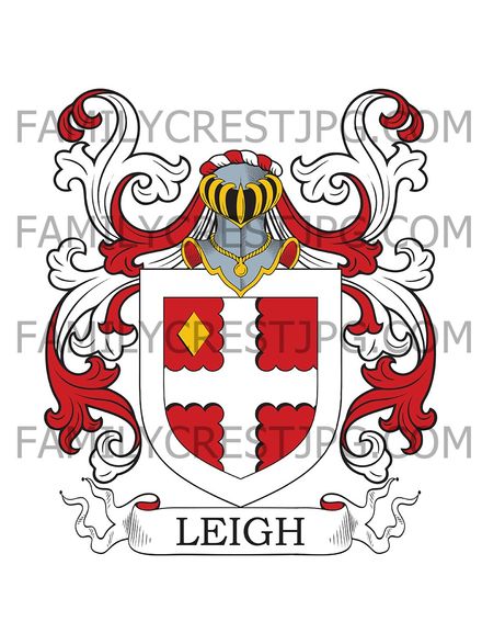 Leigh Family Crest