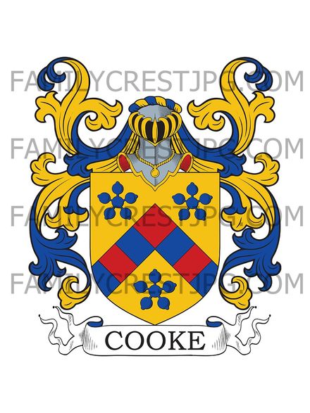 Cooke Family Crest - London, England