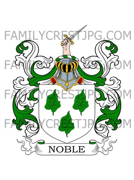 Noble Family Crest