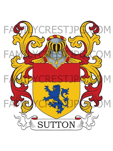 Sutton Family Crest