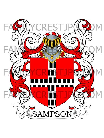 Sampson Family Crest
