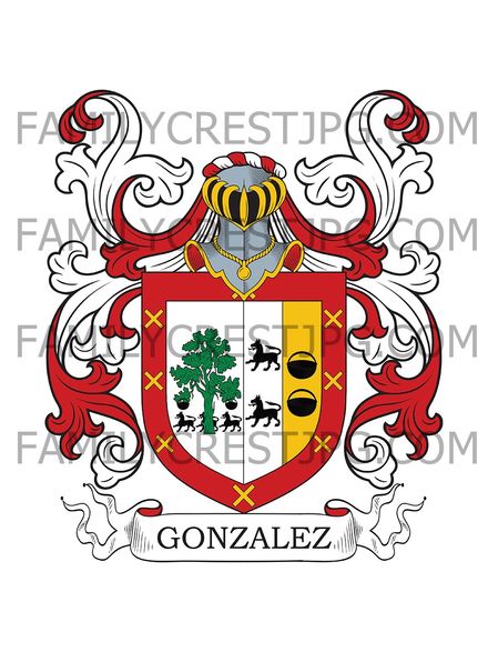 Gonzalez Family Crest