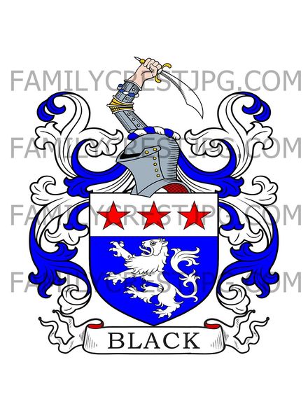 Black Family Crest
