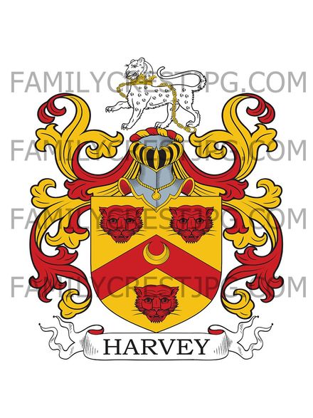 Harvey Family Crest - London, England
