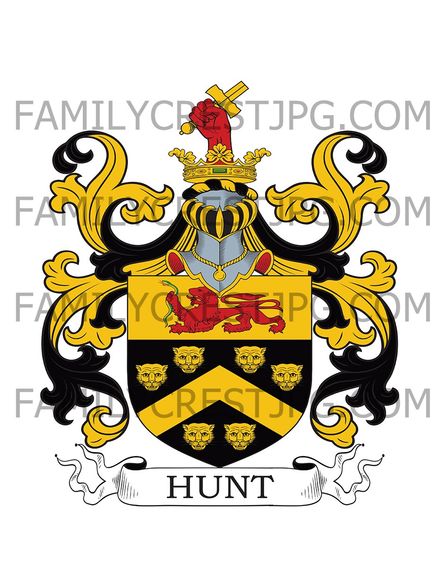 Hunt Family Crest