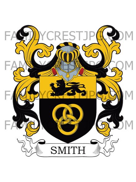 Smith Family Crest - London, England