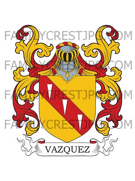 Vazquez Family Crest