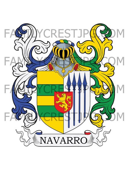 Navarro Family Crest