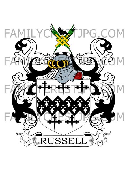 Russell Family Crest