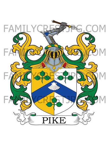 Pike Family Crest