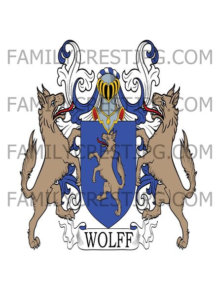 Wolff Family Crest