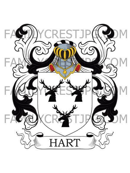 Hart Family Crest