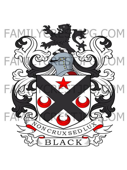 Black Family Crest