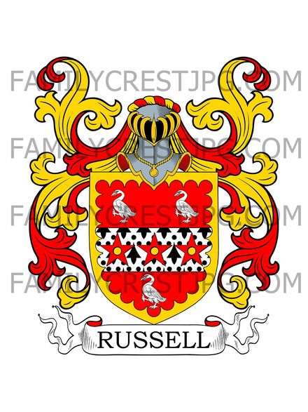 Russell Family Crest