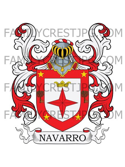 Navarro Family Crest