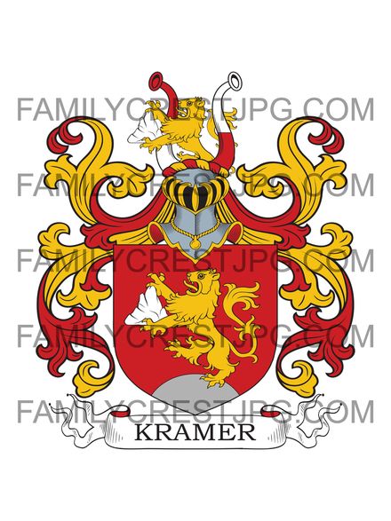 Kramer Family Crest - Würzburg, 17th century