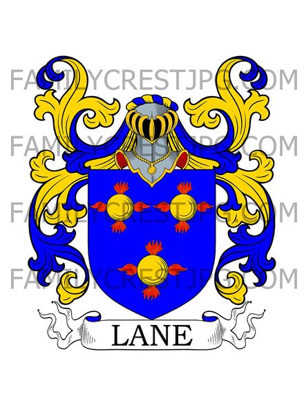 Lane Family Crest