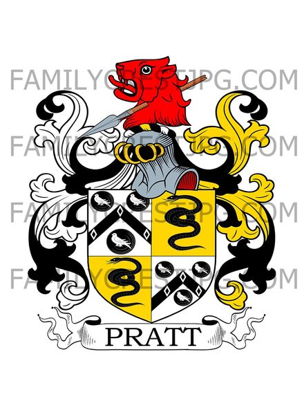 Pratt Family Crest