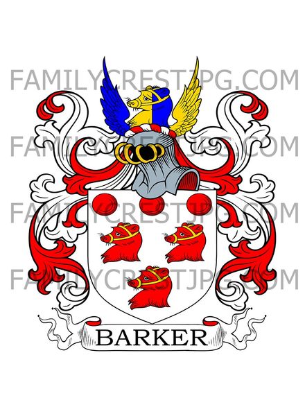 Barker Family Crest