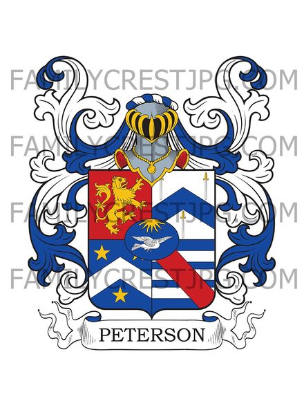 Peterson Family Crest (van) - Holland