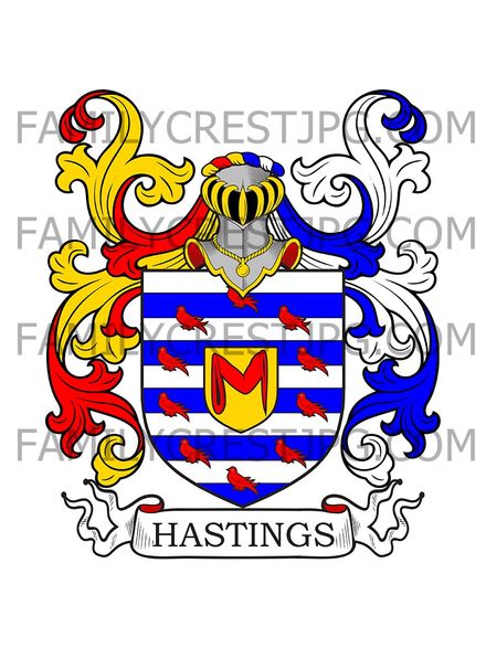 Hastings Family Crest
