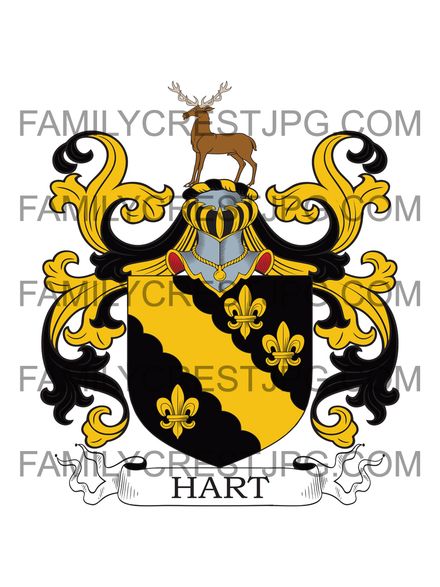 Hart Family Crest