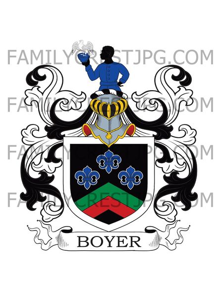 Boyer Family Crest