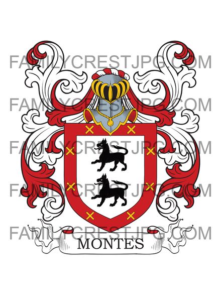 Montes Family Crest