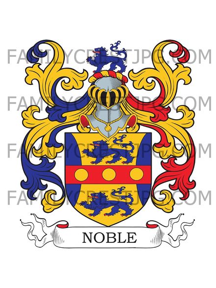 Noble Family Crest