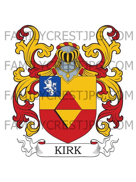 Kirk Family Crest
