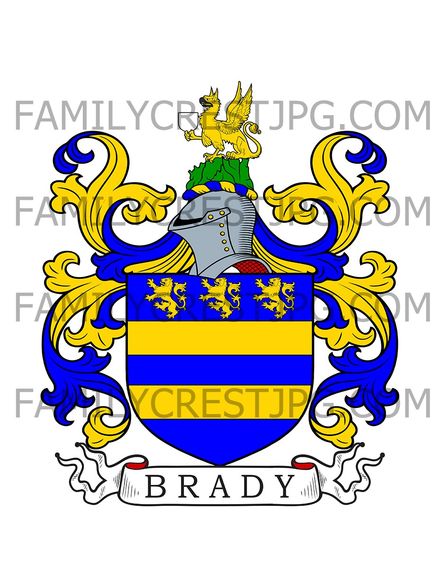 Brady Family Crest