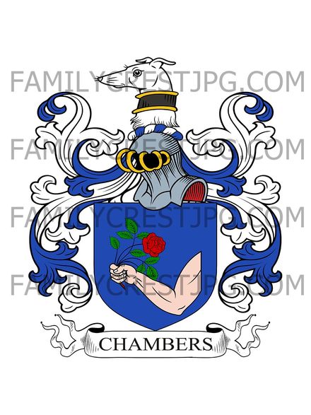 Chambers Family Crest - Norfolk, England