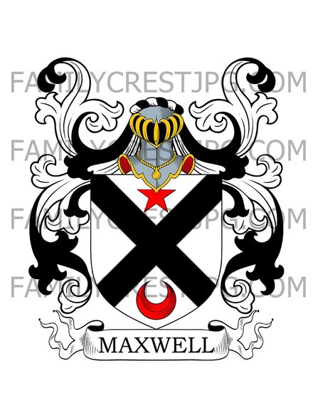 Maxwell Family Crest