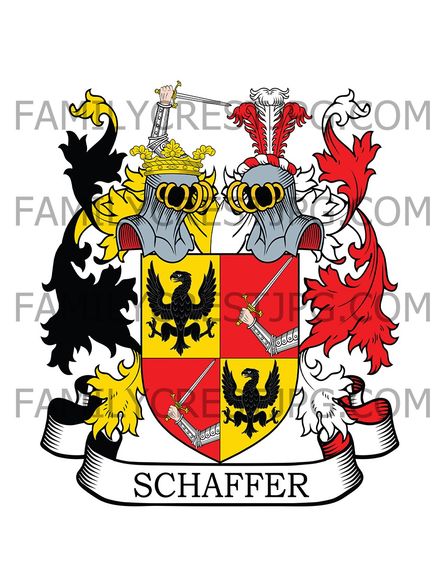 Schaffer Family Crest - Shaffer
