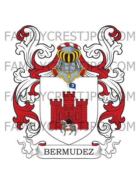 Bermudez Family Crest
