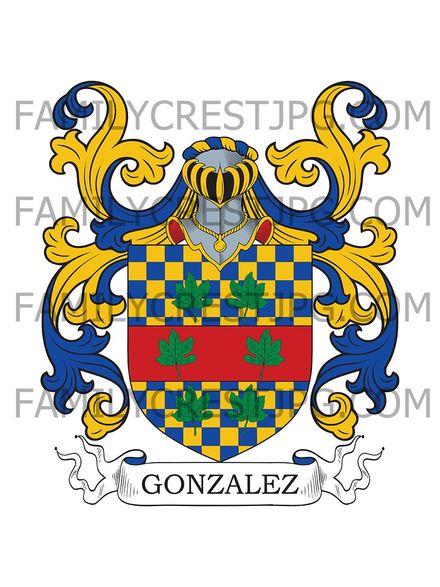 Gonzalez Family Crest