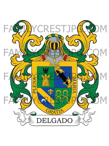 Delgado Family Crest