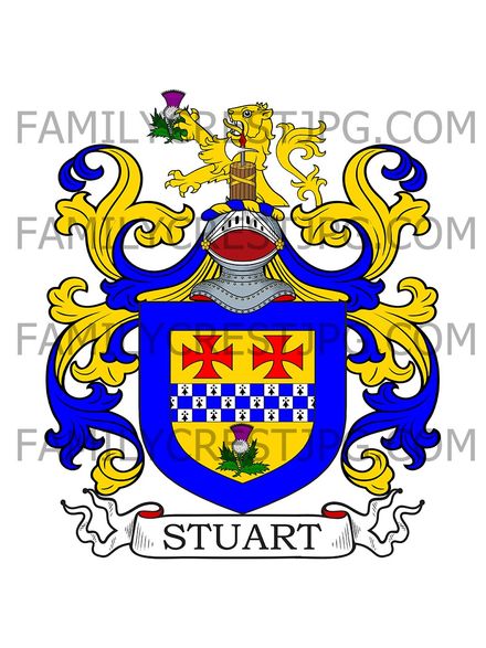 Stuart Family Crest - Lower Canada