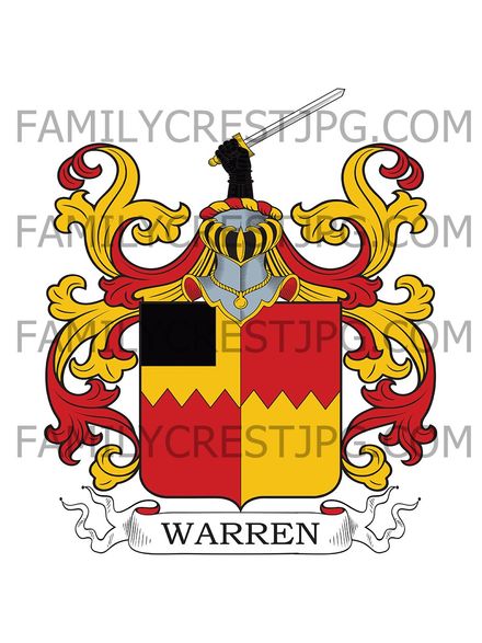 Warren Family Crest - Ireland