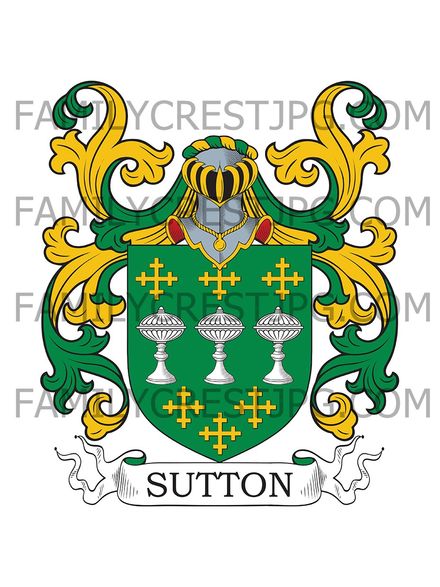 Sutton Family Crest