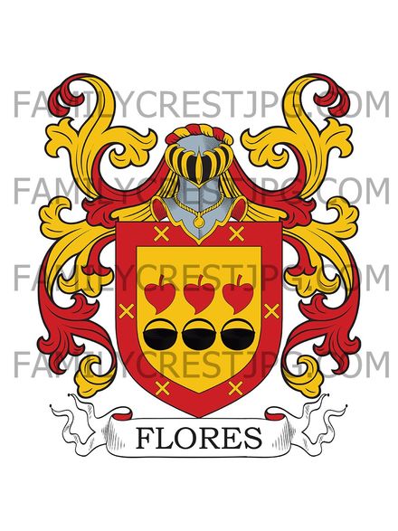 Flores Family Crest