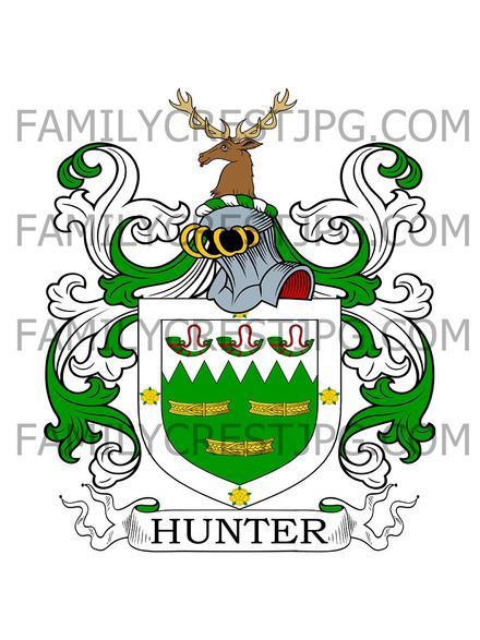 Hunter Family Crest