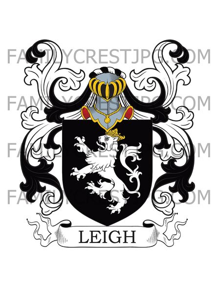 Leigh Family Crest