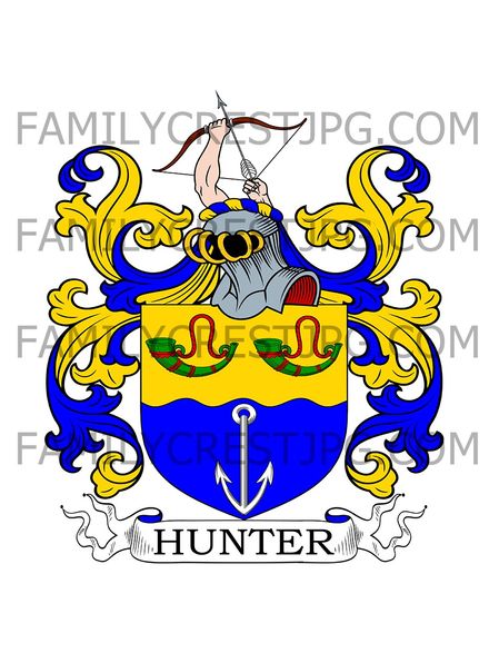 Hunter Family Crest