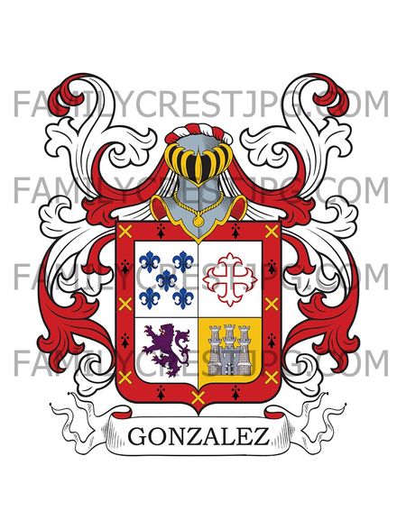 Gonzalez Family Crest