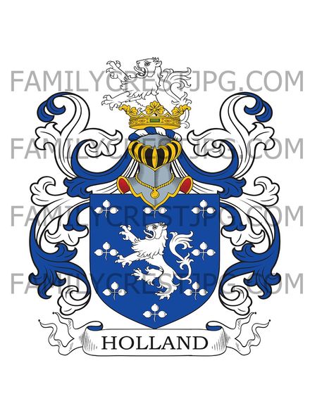 Holland Family Crest