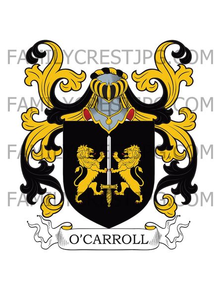 Carroll Family Crest